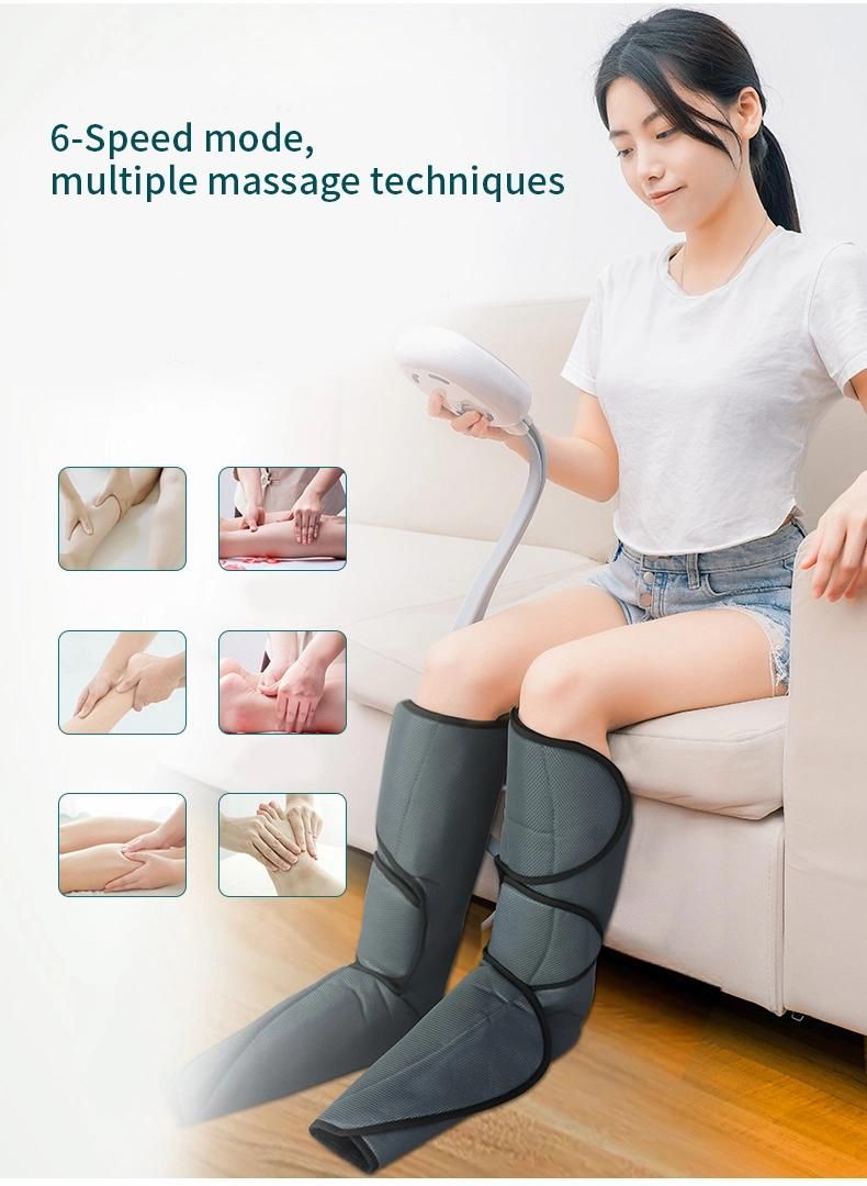 Hot Selling Air Pressure Leg Massager for Calf and Feet Massager Healthcare Massager Equipment for OEM