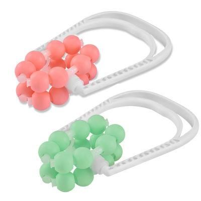 Fitness Ring Clamp 16 Roller Ball Leg Slim Massager Muscled Relaxation Massage Stick Body Shapely Roller Yoga Wyz15261