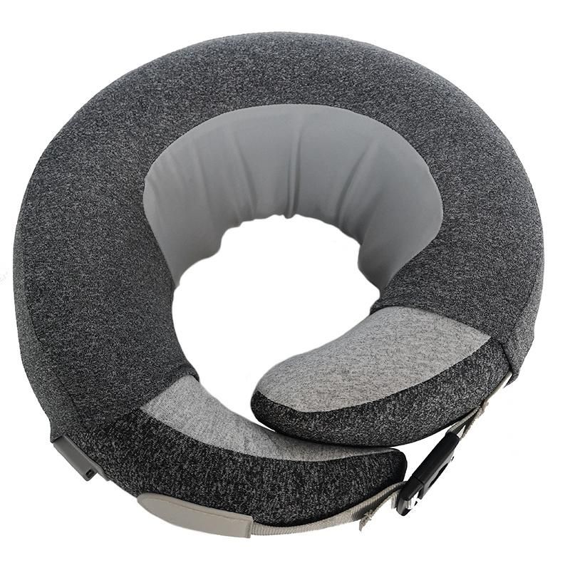 Office Home Car Portable Traveling Kneading Shiatsu O or U Shaped USB Charging Neck Pillow Massager with Heating