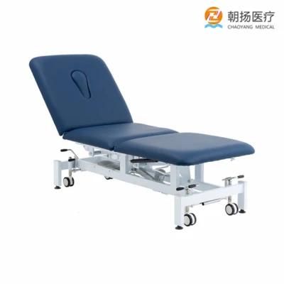 Custom Power Lift Adjustable Height Physical Therapy Table Examination Bed