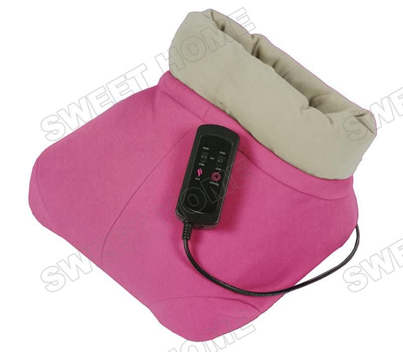 Electric Heated Roller Shiatsu Massage Shoes Gift Kneading Thermal Foot Massager as Seen on TV
