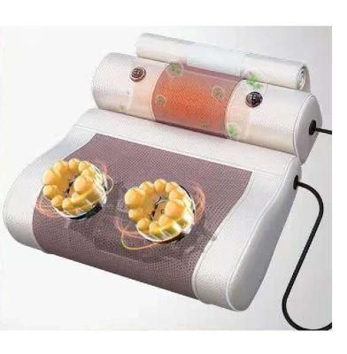 Portable Waist Leg Heating Vibrating Car Home Massage Pillow Neck Massager