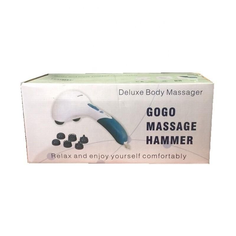 Gogo Percussion Dual Head Powerful Handheld Massager Infrared Vibration Massage Hammer