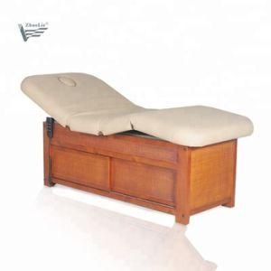 2 Motors Electric Massage Table Bed with Storage Box (09D09)