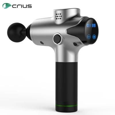 Crius Cordless Deep Muscle 24V Theragun Body Massager Deep Tissue Vibration Massage Gun