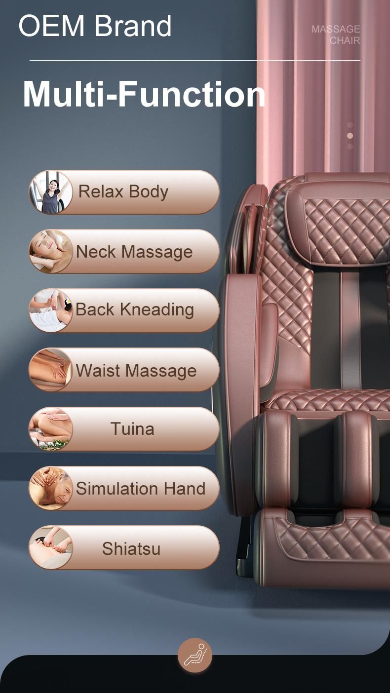 One Year Warranty Home Application Full Body 4D Zero Gravity Salon Massage Chair