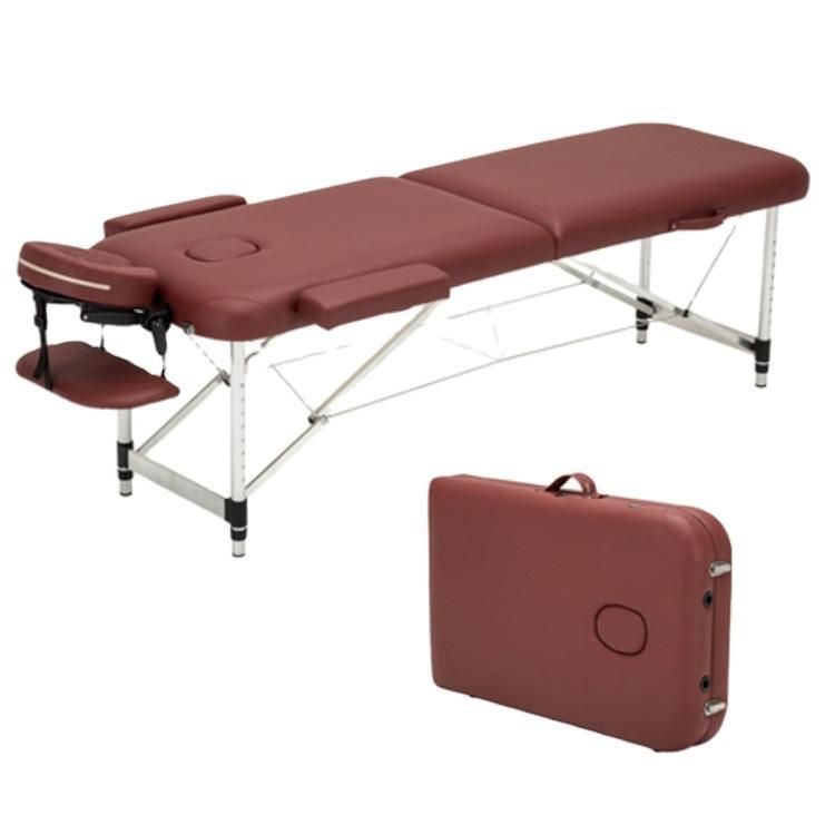 Beauty Couch Folding 2 Section Head Massage Tables Bed