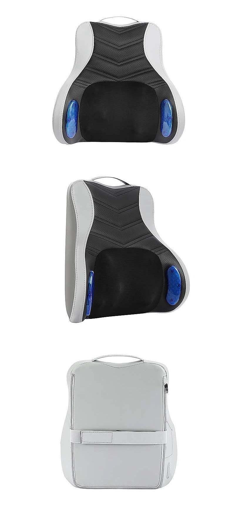 Multifunctional Massage Pillow Hot Compress Kneading and Beating Massager Car Home Dual-Use Cushion