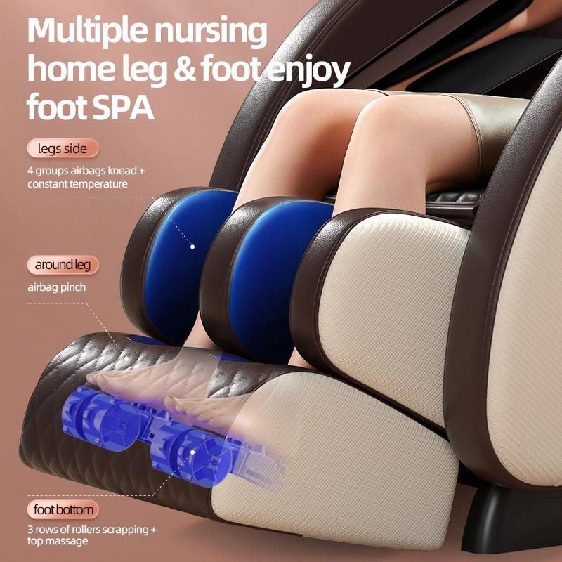 Most Selling Product in China Silya Ng Masahe 2022 4D Zero Gravity Luxury SPA Chair Massage Leg Adjustable Massager Chair 3D
