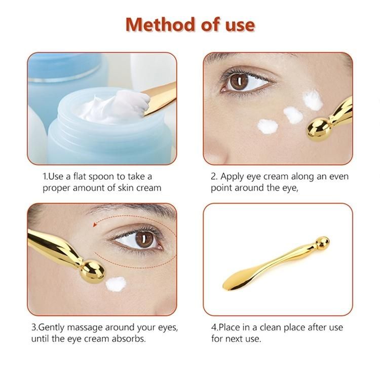 High Quality Sleeping Eye Mask Spatula Face Lift Eye Massager Beauty Tools Dark Circles Eye Cream Divided Scoop Massage Stick