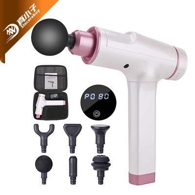 Cordless Handheld Vibration Body Massager Muscle Massage Gun