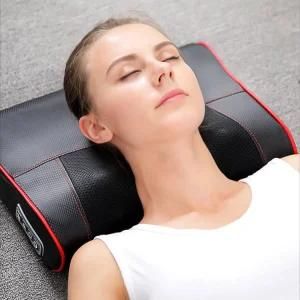 Vibrating Electric Back Neck Waist Shoulder Tuina Shiatsu Heating Massage Pillow