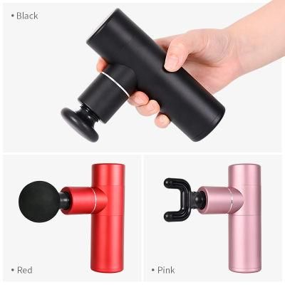 Mini Massager Gun Drop Shipping Digital Small Fascia Massage Gun