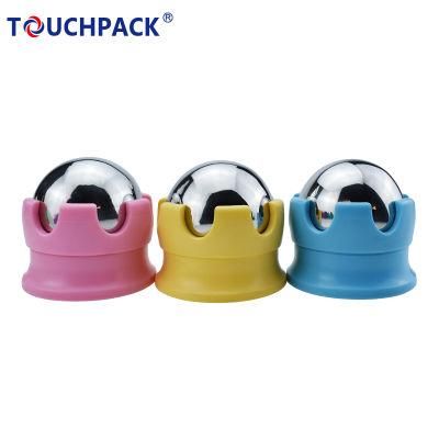 55mm Pain Relief PP Base Cold Massage Ball Roller