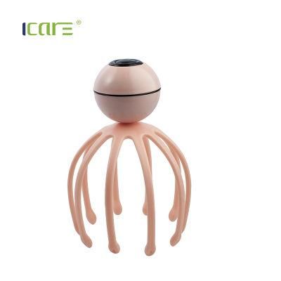Mini Hand-Free Automatic Electric Head Massager with Waterproof