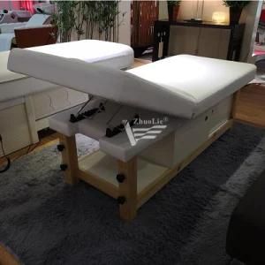 Wholesale Cheap Price Simple Wood Beauty Salon Furniture for SPA (11D08B)