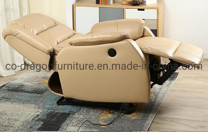Modern High Back Adjustable Leisure Massage Chair Sets with Leather
