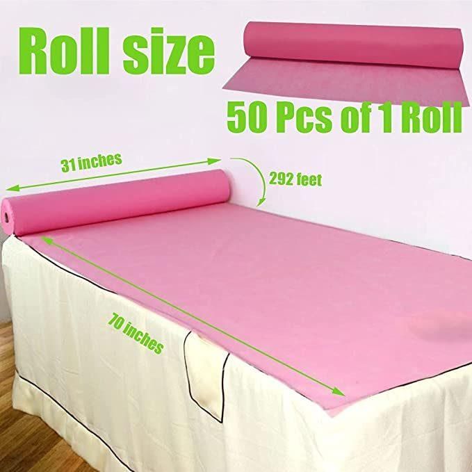 Non-Woven Waterproof Bed Table Cover for Beauty Salon