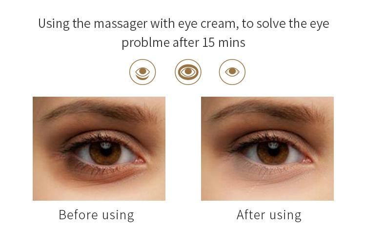 Eye Massager with Heat for Improve Sleep, Eye Strain Relax with Customizable Eye Massage Tools