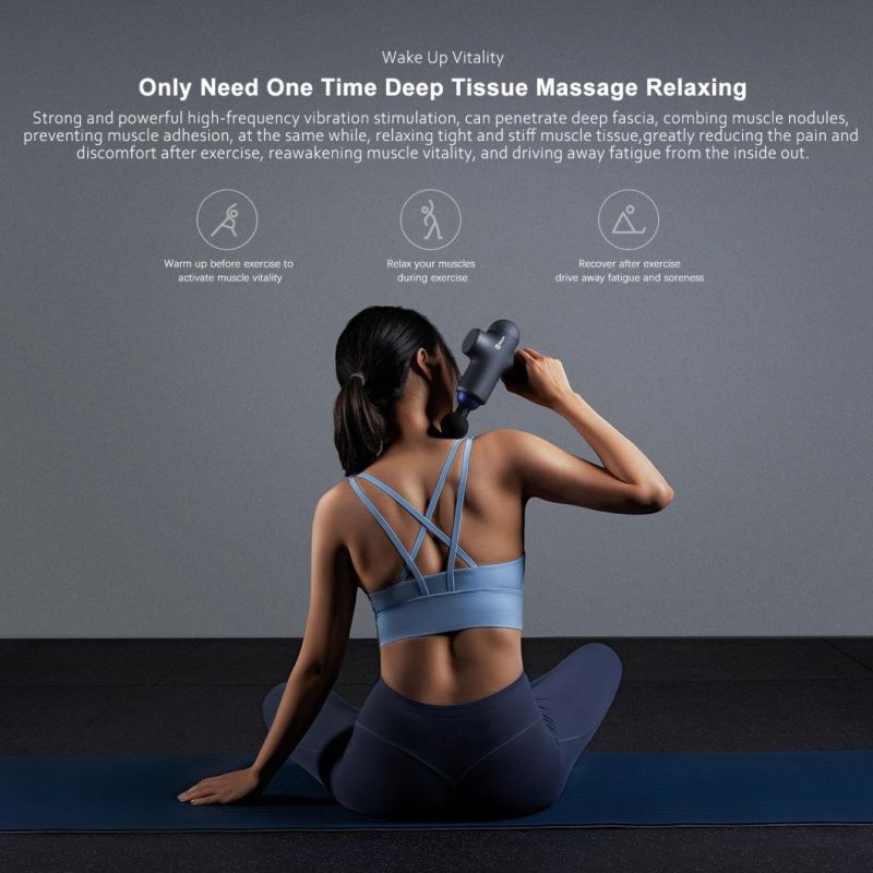 2020 New Rechargeable Cordless Deep Tissue Vibration Muscle Massage Gun