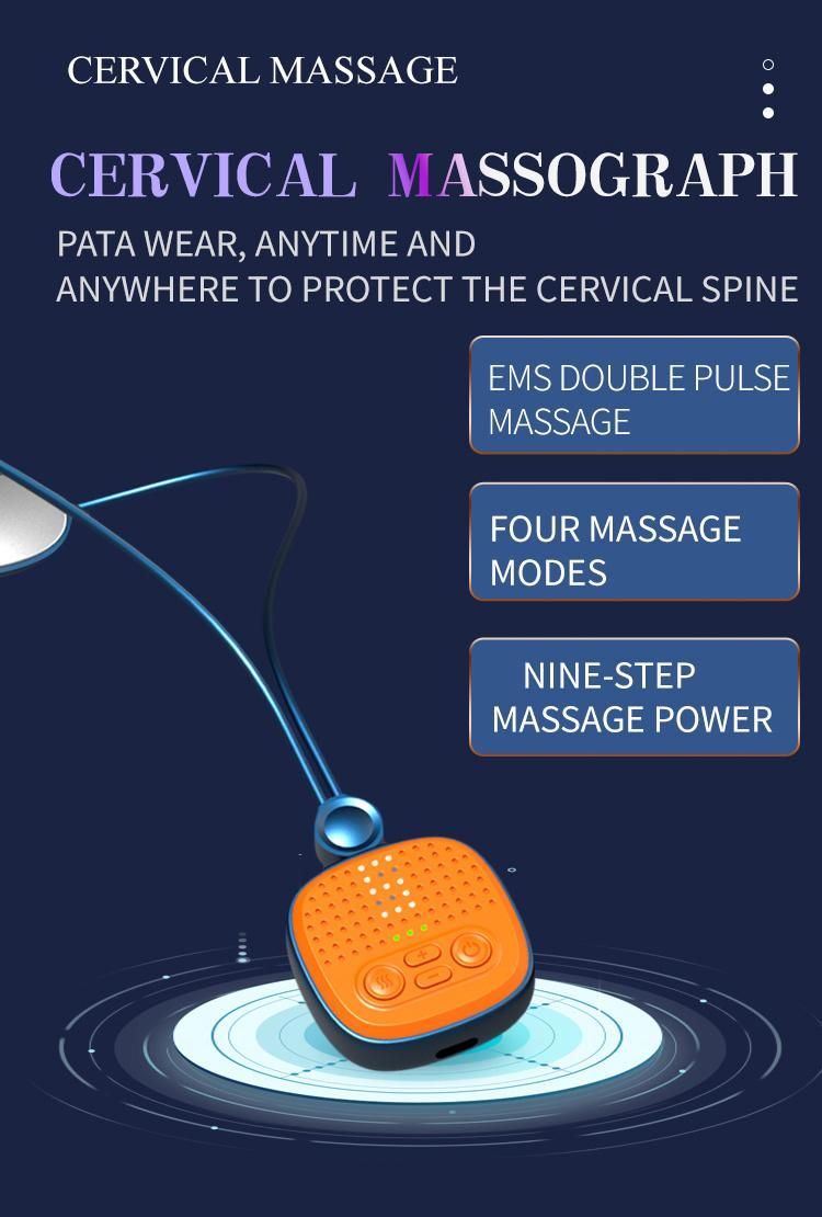 The Lightest Electric Heated Shiatsu Massage Neck Massager Pulse