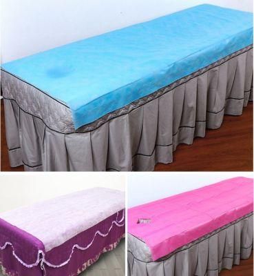 Disposable Bed Sheet Rolls Nonwoven Massage Table Couch Cover Rolls for Beauty Salon