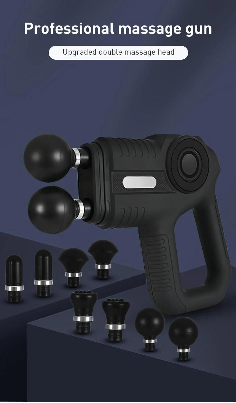 6 Speed Adjustable M18 Massage Gun for Body Massage and Fitness with 8 Massage Heads