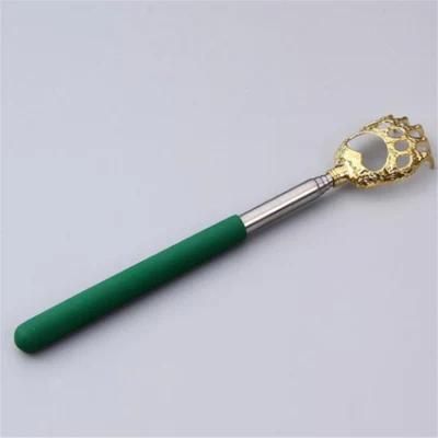 Body Massage Tool Stainless Steel Scalable Hand Telescopic Back Scratcher