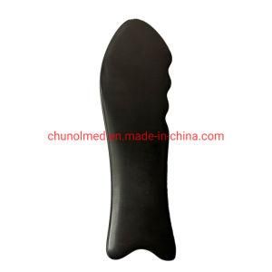 Buffalo Horn Guasha Board with Fish Shape