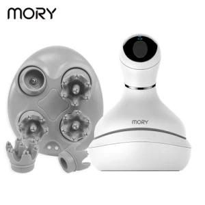 Mory Home Massage Full Body Massager Machine Electric Rotating Vibrating Silicon Head Scalp Massager Brush