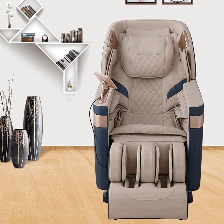 New Electric Luxury Full Body Bluetooth 4D Zero Gravity Massage Chair with SL Track and Airbags