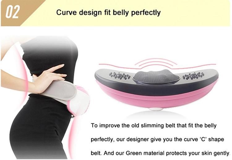 Electric Weight Loss Neck Shoulder Vibration Belt Body Massager Machine