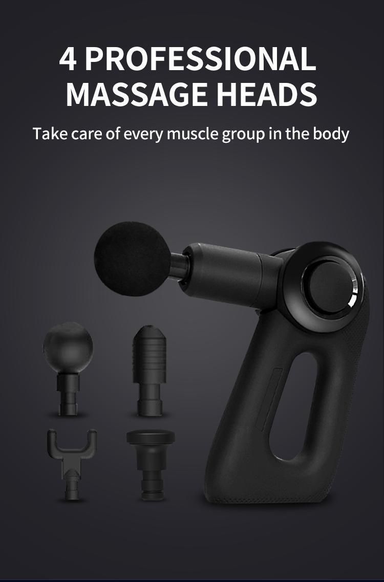 New Fitness Massage Gun Handheld Massage Fascia Gun