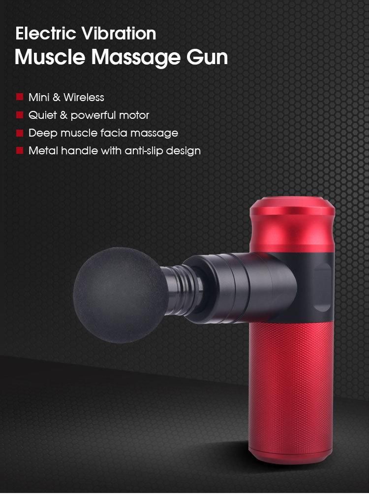 Wireless Rechargeable Handheld Mini Deep Pressure Muscle Massage Gun