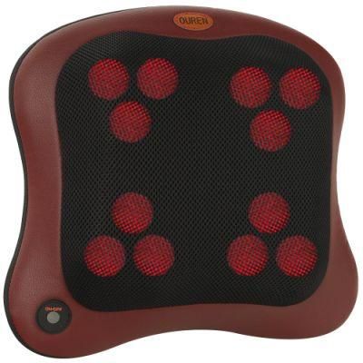 Electric Relax Back Body Shiatsu Deep Tissue Heated Massage Chair Pad Cushion Massager