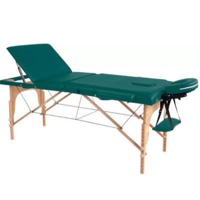 Custom Design Massage Folding Bed Portable Wood Massage Table