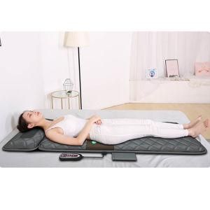 Great Price Electric Heated Massage Mat Full Body 10 Motors Vibrating Message Bed Massage Mattress for Car and Home