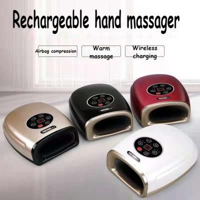 Professional Vibrating Heat Cordless Palm Hand Massager with Heating