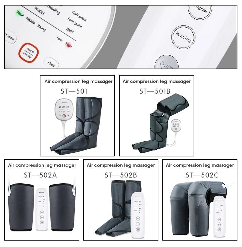 Built-in Battery Air Compression Leg Massager