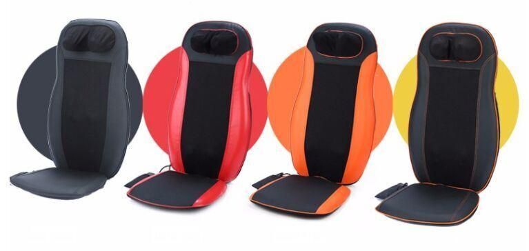 Vibrating Car Seat Massager Cushion Home Infrared Heating Back Massage Cushion