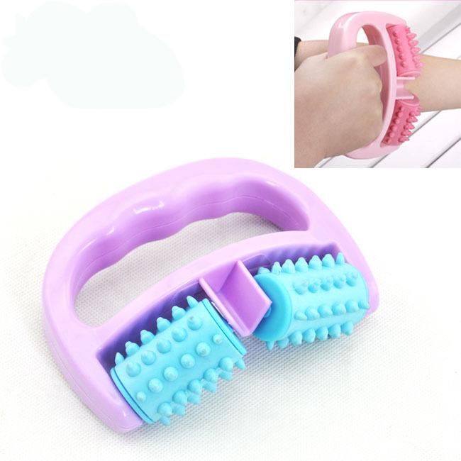 Plastic Care Relax Double Rubber Roller Massage