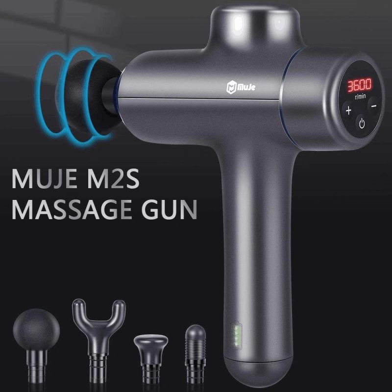 Muje Powerful Fitness Tool 48W Brushles Motor Fascia Massage Gun
