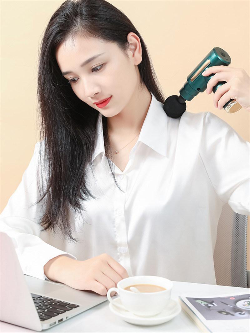 Factory Porfable Vibration Neck Foot Arm Hip Body Massage Gun