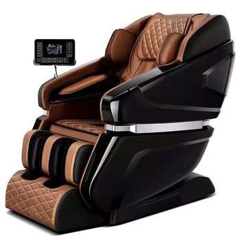 Manufacturer Price High End Luxury SL Shape 3D Massage Chair 0 Gravity with Large LCD Controller