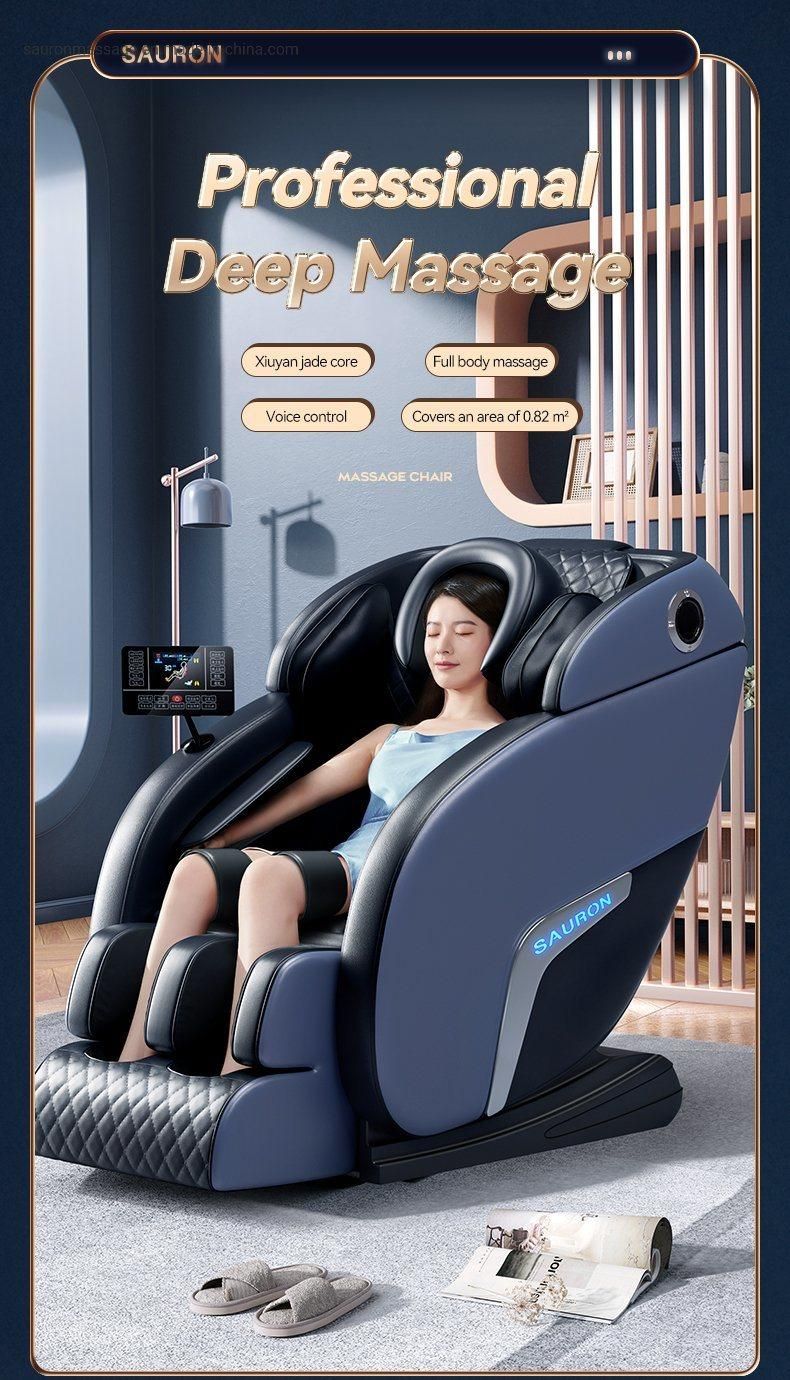 Intelligent Cheap Massage Chair Zero Gravity with Big Screen Controller