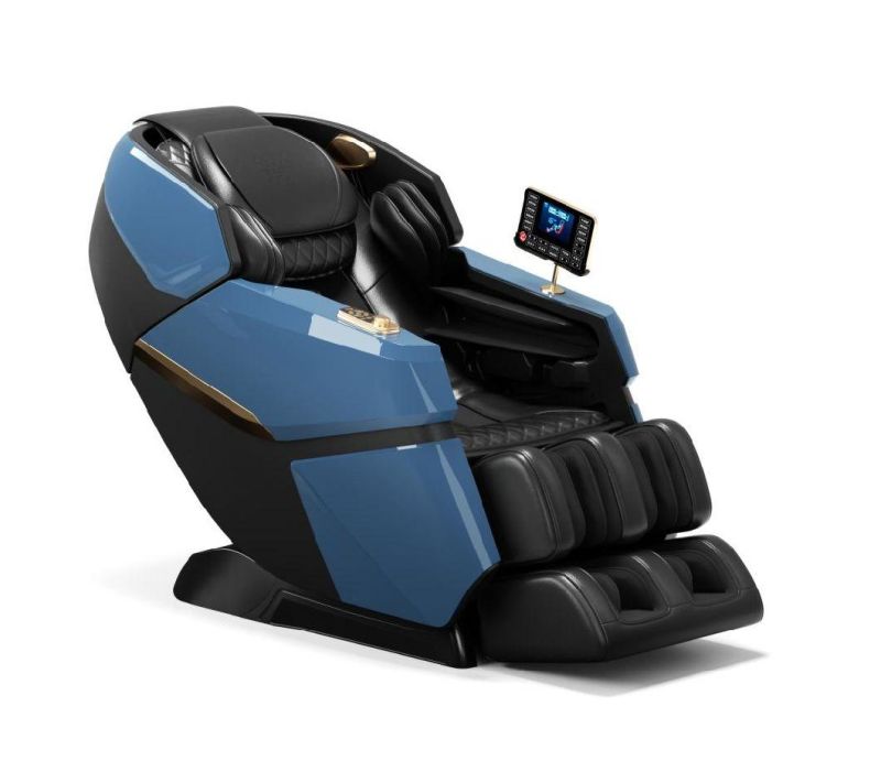 Sauron 2022 Design 3D 4D SL Track Full Body Massage Chairs with Airbag Neck Massager