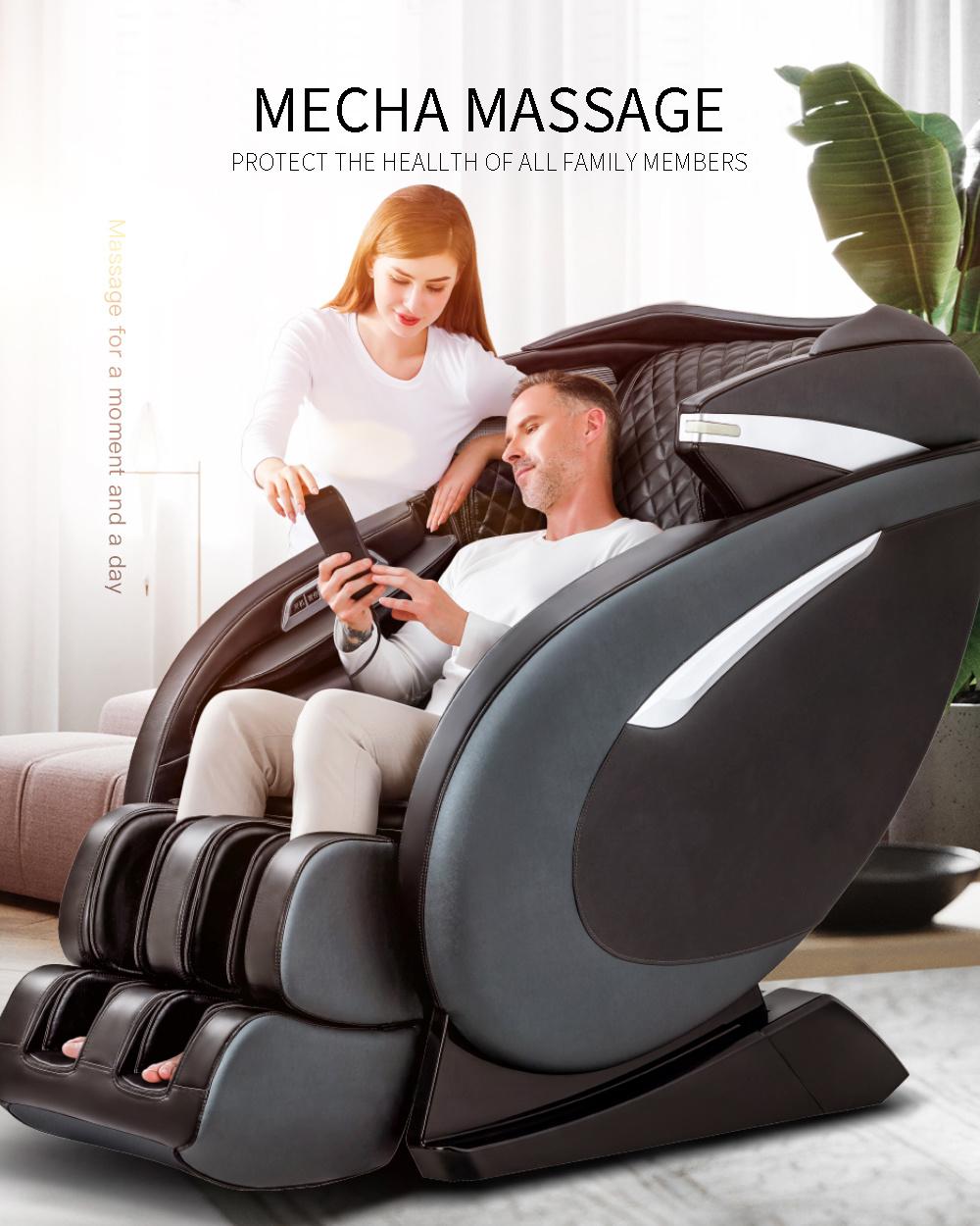 4D Full Body Massage Chair with Bluetooth Music