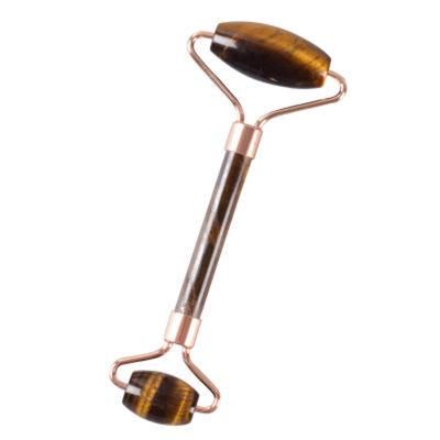 High Quality Tiger Eye Roller Natural Tiger Eye Jade Stone Scraping Massage Tool