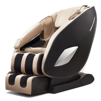 Bluetooth Luxury Electric 3D Zero Gravity Heated Full Body Massage Chair with Double S Track