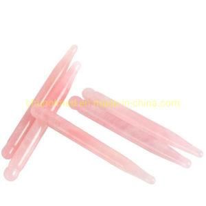 Rose Quartz Acupoint Pen Guasha Scraper